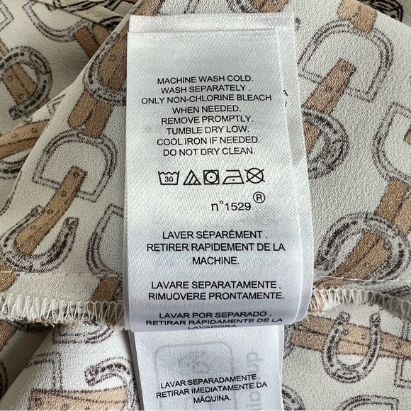 Ralph Lauren A-Line Midi Dress Equestrian Print Belted 16 | Office Career - Picture 10 of 11